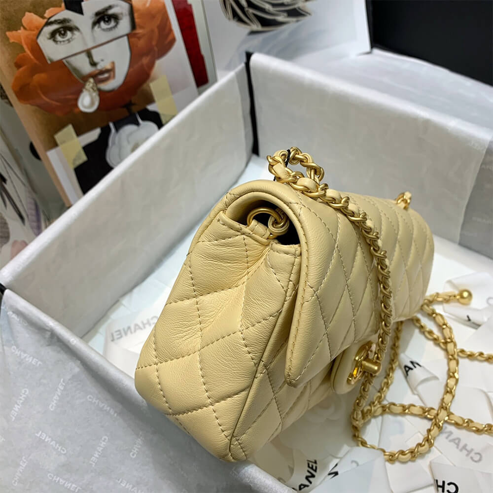 Ch*el classic flap shoulder bag